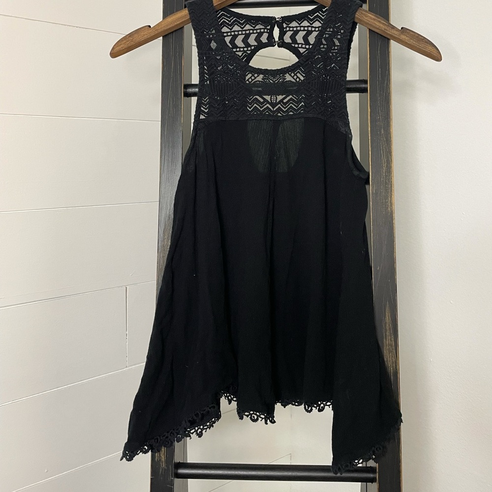 Black Bethany Mota Blouse